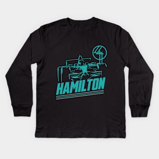 Lewis Hamilton F1 Formula One T-Shirt Formula 1 Kids Long Sleeve T-Shirt